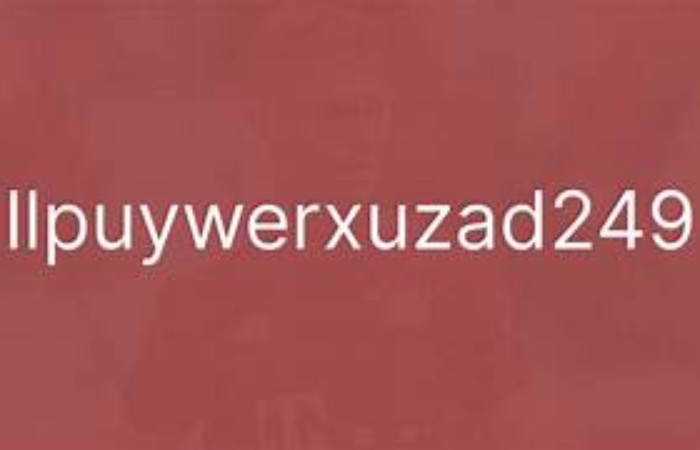 What is LLPuywerxuzad249?